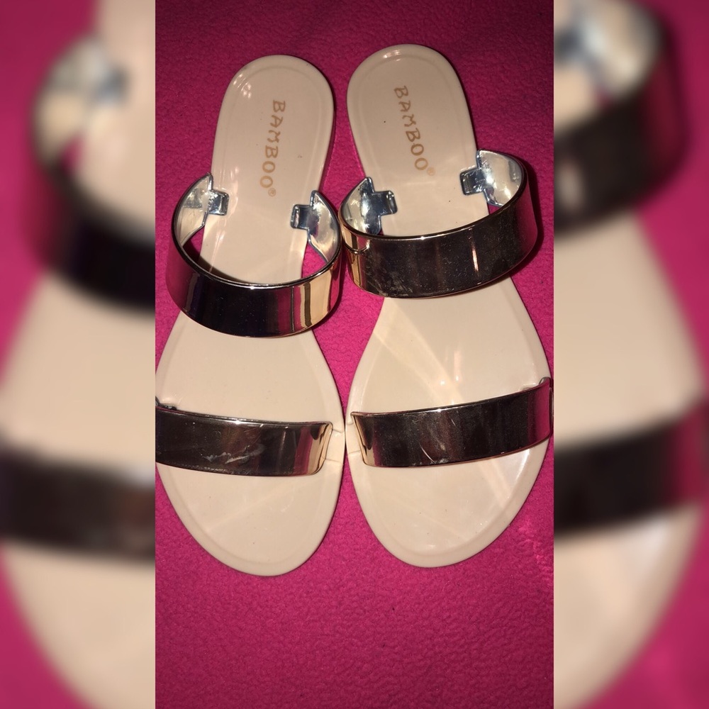 Gold Sandals